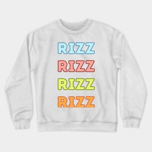 Rizz Pastel Crewneck Sweatshirt